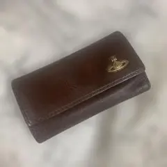 Vivienne Westwood ブラウンレザーキーケース