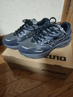MIZUNO WAVE RIDER β GTX ダークグレー×ダークネイビー