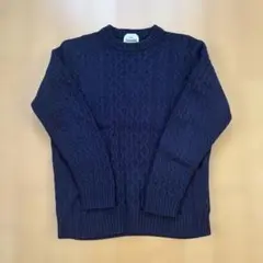 グリーンレーベルリラクシングセーター ネイビー