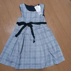 petit main チェック柄 ワンピース 110新品未使用