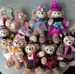 ダッフィー　シェリーメイ　 ぬいぐるみバッジセット