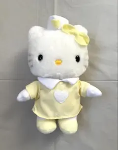 ハローキティ ナース ぬいぐるみ 黄色