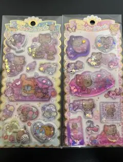 キラキラウォーターinシール 2点セット サンリオキャラクターズ 日焼けキティ