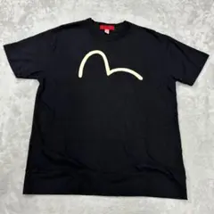 EVISU エヴィス カモメロゴ Tシャツ ブルー 大黒44 - メルカリ