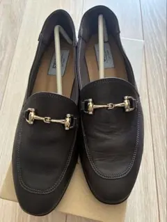 Le Talon GRISE ルタロン レザービット ローファー23.5