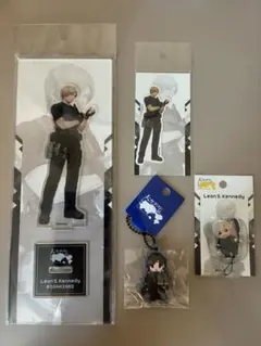 【カプコン展】レオン キューピー ラバーチェーン　アクリルスタンド　ステッカー 2026年最新】大カプコン展 ステッカーの人気アイテム - メルカリ