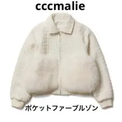シーマリー cccmalie ツイードケープジャケット - メルカリ