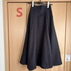 AZUL bymoussy ブラック ロングスカート