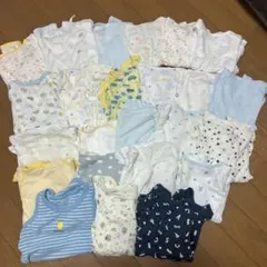 ベビー肌着セット 7 60センチ70センチ　24点