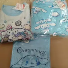 【新品】サンリオCinnamoroll パジャマ セット140cm水色