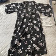 ロペ薄手花柄カーディガン