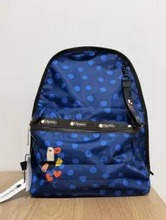 【新品タグ付】レスポートサック リュック リソドットブルー