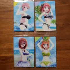 映画　五等分の花嫁　ウエハース　カードセット【未使用】