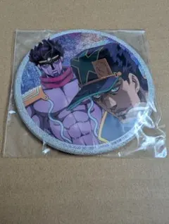 ジョジョ　空条承太郎、スタープラチナ缶バッジ