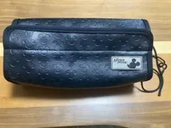 ミッキーマウス　ティッシュケース ティッシュカバー　ブラック　黒