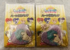 うたプリ　カルナイ　美風藍　キングダム　ハート缶バッジ　ファミマ限定