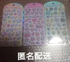 新品　コットンパフィ 　サンリオ　3種類セット キティ はぴだんぶい