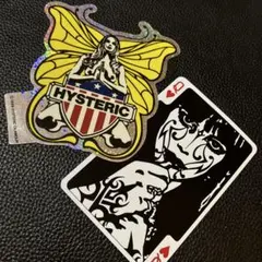 Hysteric Glamour Sticker & Trump ■Q ♣︎