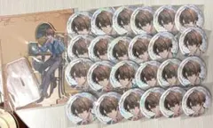 加賀美ハヤトART OF NIJISANJI缶バッジ 24個 アクスタ 1個