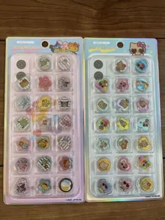 【入手困難】サンリオ　キラコロ　日焼け　おはじきシール　２枚セット