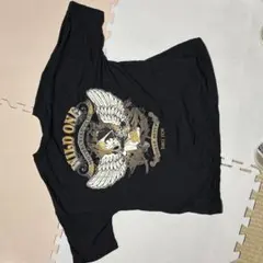 WILD ONE MOTORCYCLE CLUB Tシャツ ブラック