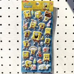 ち*ん様 スポンジボブ　スポンジシール　ぷくぷくシール　ニコロデオン