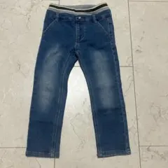 キッズ デニムパンツ ウエストリブ
