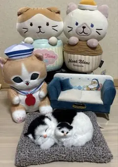 モフサンド　ネコぬいぐるみ　まとめ売り