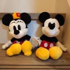 ディズニー　ミッキー・ミニー ぬいぐるみセット