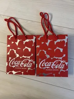 human made coca cola ギフトバッグ 2枚 コカコーラ 非売品のサムネイル