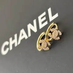 シャネル　ピアス　ノベルティ　ゴールド