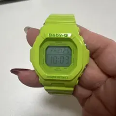 Baby-G G-SHOCK 黄緑
