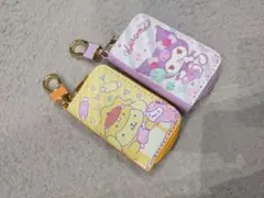 新品、サンリオ♥キーケース、ポムポムプリン、クロミ