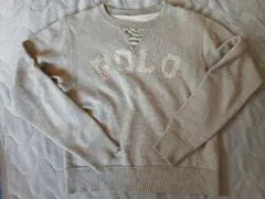 POLO Ralph Lauren ダメージ風ロゴスウェット 長袖