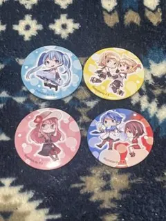VOCALOID 初音ミク　リン　レン　メイコ　ルカ　カイト　缶バッジセット