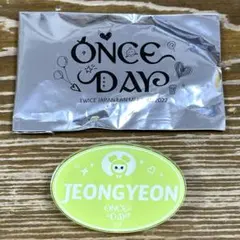 TWICE ジョンヨン ネームバッチ ジョンブリー onceday ファンミ