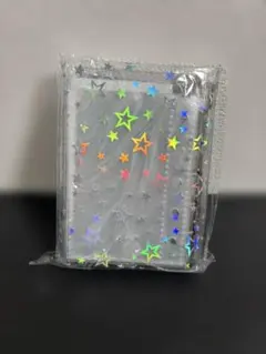 ホログラム星柄 リングバインダー