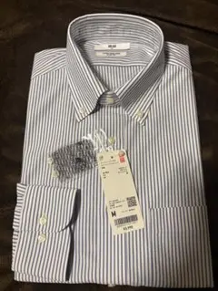UNIQLO スーパーノンアイロンジャージースリムシャツ M 長袖 新品未使用