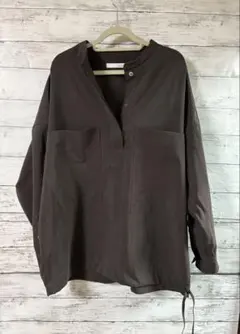 FRAMeWORK 強撚PEドロストシャツ