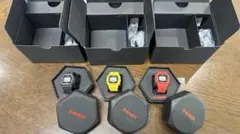 G-SHOCK nano ブラック レッド イエロー 3本セット - メルカリ