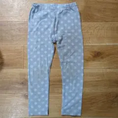 ユニクロ キッズドット柄レギンスパンツ 100cm