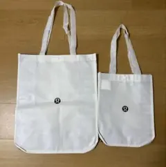 【新品】lululemon 大小サイズショッパー2点セット ホワイト