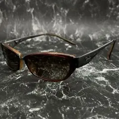 レイバン　サングラス　ガンメタ　グラデーションレンズ　ロゴ　ブラウン　アイウェア