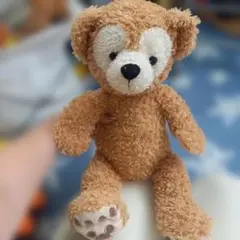 茶色のクマのぬいぐるみ　ダッフィー　ディズニーシー