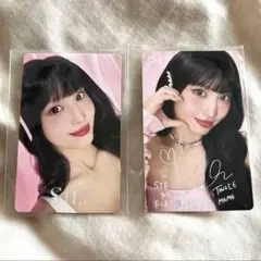 【限定品】TWICE モモ トレカ 公式 JYP入手困難 2枚セット 美品