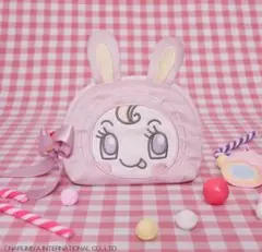 新品 メゾンドフルール メゾピアノ　ベリエちゃん ポーチ　顔型　ラウンドポーチ