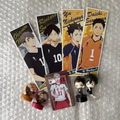 ハイキュー　グッズ　まとめ売り　フィギュア　ステッカー　カード