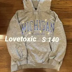 lovetoxic 古着 パーカー キッズ S 140