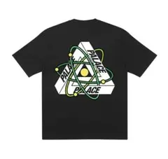 Palace Tri-Atom T-shirt ロゴ プリント Tシャツ 黒　L