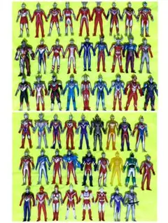 ウルトラヒーローソフビ 53体セット